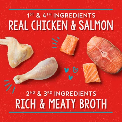 Product Stella & Chewy's Lil Bites Savory Stews Small Breed Adult Wet Dog Food - Chicken & Salmon