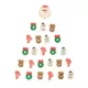 Product Merry and Bright Frosted Cookie Dog Treats 25 Day Advent Calendar 12.1 OZ