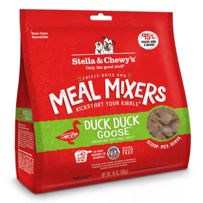 Product Stella & Chewy's Freeze-Dried Raw Meal Mixers All Life Stages Dog Food Topper - Duck