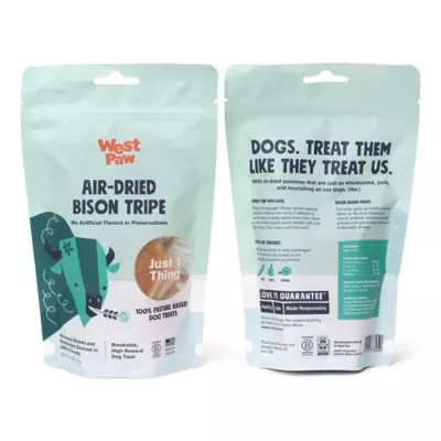 Product Westpaw Air Dried Bison Tripe Dog Treats 2.5 OZ