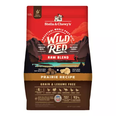Product Stella & Chewy's Wild Red Raw Blend All Life Stages Dry Dog Food - Grain & Legume Free, Prairie