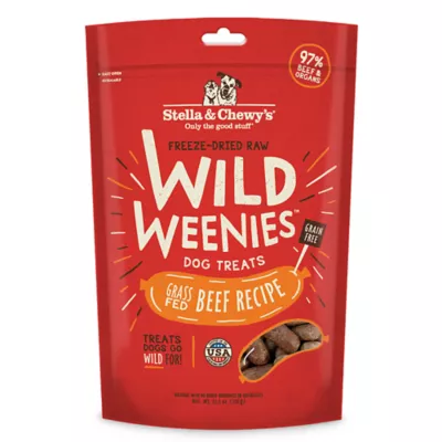 Product Stella and Chewy's Freeze Dried Wild Weenies Dog Treats 11.5 OZ