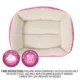 Product Whisker City® Pink Cuddler Cat Bed