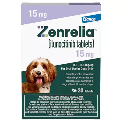 Product Zenrelia (ilunocitinib) Tablets for Dogs - 15 mg