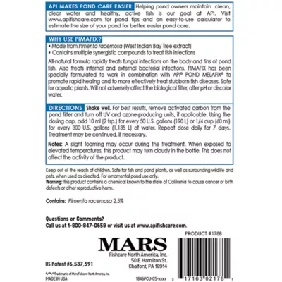 Product API® Pimafix Fish Fungal Infection Treatment