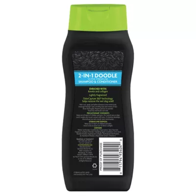 Product FURminator 2-in-1 Doodle Ultra Premium Shampoo & Conditioner, 16 Fl Oz