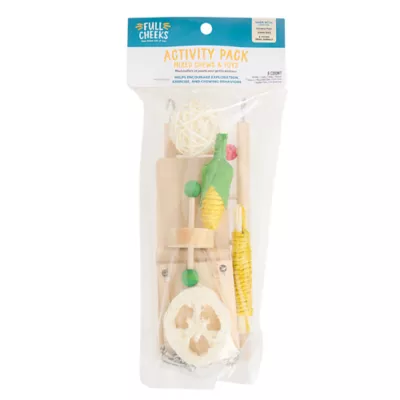 Product Full Cheeks™ Exercise Pack of Mixed Chews and Toys For Small Pets