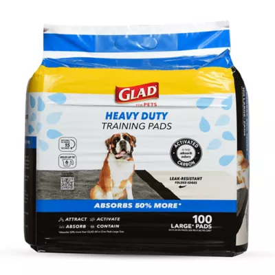 Product Glad for Pets Heavy Duty Activated Carbon Training Pads - 24" x 24" 100ct