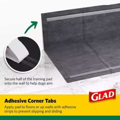 Product Glad for Pets Activated Carbon Training Pads Giant Size Day to Night 30 x 36" - 24ct