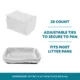 Product Full Cheeks™ Litter Pan Liners 20 Count