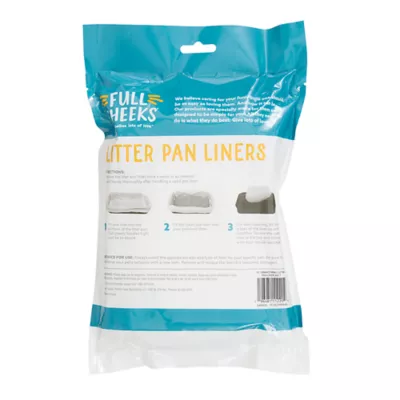 Product Full Cheeks™ Litter Pan Liners 20 Count