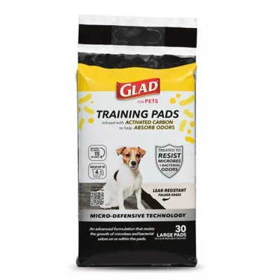 Product Glad for Pets Activated Carbon Training Pads with Micro-Defensive Technology - 23" x 23" 30ct