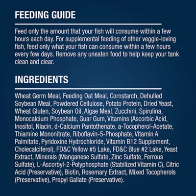 Product  Tetra PlecoWafers Nutritionally Balanced Fish Food for Algae Eaters
