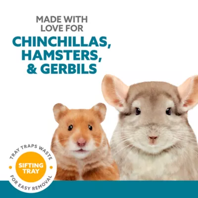 Product Full Cheeks™ Small Pet Sifting Dust Bath - Large