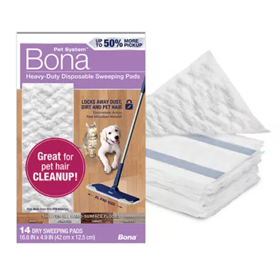 Product Bona® Heavy Duty Disposable Sweeping Pads 14 ct