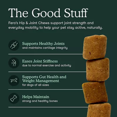 Product Fera Pets Hip + Joint Support Soft Chews for Dogs, 90 Count