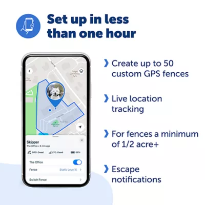Product PetSafe Guardian GPS 2.0 Dog Fence + Tracking - Wireless Dog Fence with Reliable Dual Frequency GPS