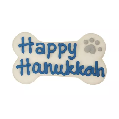 Product Merry and Bright Hanukkah Decorated Cookie 1 Count 3.3 OZ