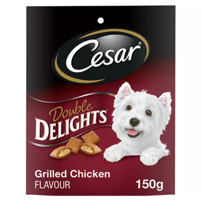 Product Cesar Double Delights Dog Treats For Small Breed Adult Dogs - Grilled Chicken Flavour