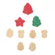Product Merry and Bright Tree Shaped Cookie Tray Dog Treats 10 OZ