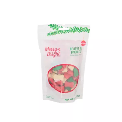 Product Merry and Bright Biscuit Bones Dog Treats 6 OZ