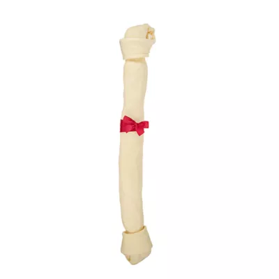 Product Merry and Bright Natural Flavored Rawhide Bone Dog Treat