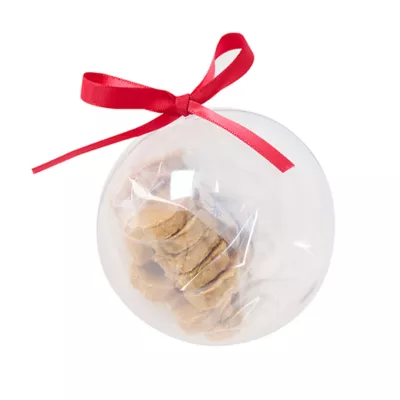 Product Merry and Bright Gingerbread Shaped Meaty Treats Ornament 4 OZ