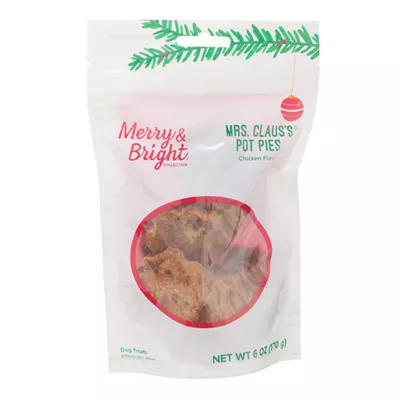 Product Merry and Bright Chicken Pot Pies Dog Treats 6 OZ
