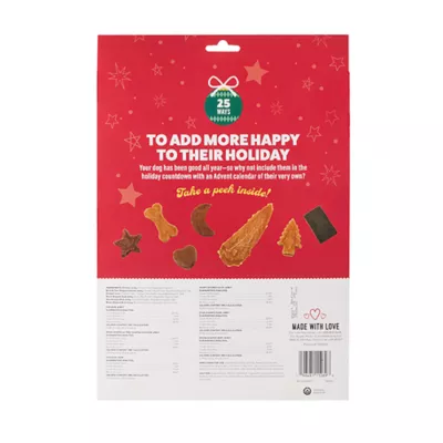 Product Merry and Bright Jerky Dog Treat 25 Day Advent Calendar 7.3 OZ