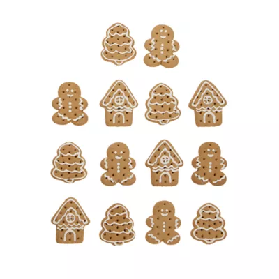 Product Merry and Bright Gingerbread Frosted Biscuit Dog Treats 6 OZ