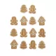 Product Merry and Bright Gingerbread Frosted Biscuit Dog Treats 6 OZ