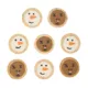 Product Merry and Bright Snowman and Reindeer Cookie Dog Treats 8 Count 5 OZ