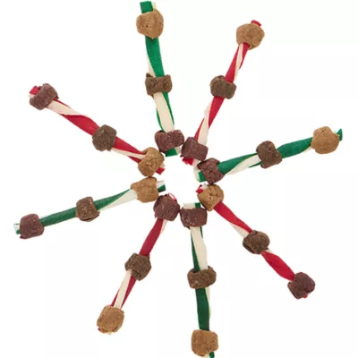 Product Merry and Bright Rawhide Kabob Dog Treats 8 Count 3.9 OZ