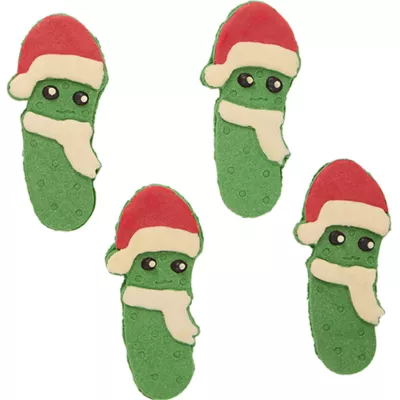 Product Merry and Bright Rawhide Alternative Pickles Dog Treats 4 Count 5.3 OZ