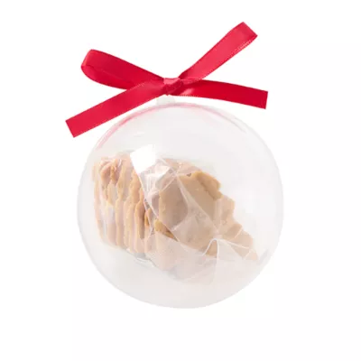Product Merry and Bright Tree Shaped Meaty Treat Ornament 4 OZ
