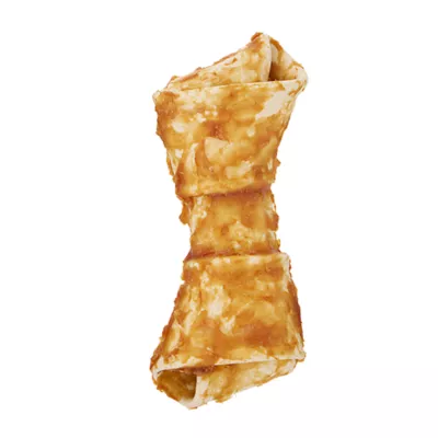 Product Merry and Bright Rawhide Alternative Chicken Bone Dog Treat 1 Count 8 OZ