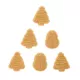 Product Merry and Bright Snowmen and Tree Shaped Meaty Dog Treats 6 OZ