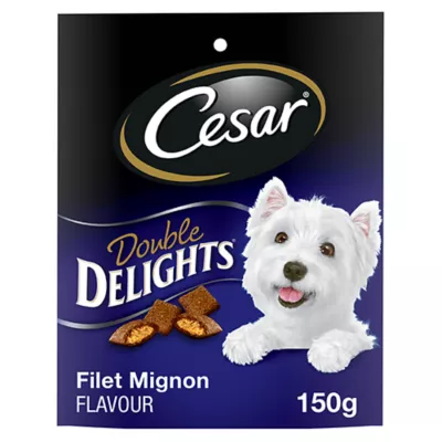Product Cesar Double Delights Dog Treats For Small Breed Adult Dogs - Filet Mignon Flavour