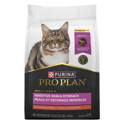 Product Purina Pro Plan Sensitive Skin & Stomach Adult Dry Cat Food - Salmon & Rice