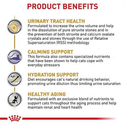 Product Royal Canin Veterinary Diet Multifunction Aging 7+ Wet Cat Food - Urinary SO + Calm, 5.1 Oz