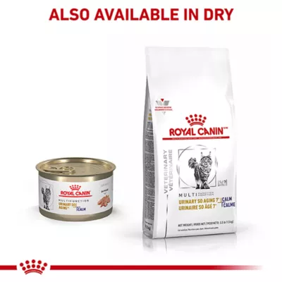 Product Royal Canin Veterinary Diet Multifunction Aging 7+ Wet Cat Food - Urinary SO + Calm, 5.1 Oz