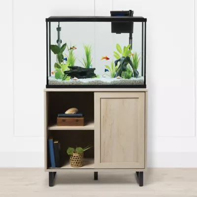 Product Top Fin® Chalked Chestnut Finish Aquarium Stand