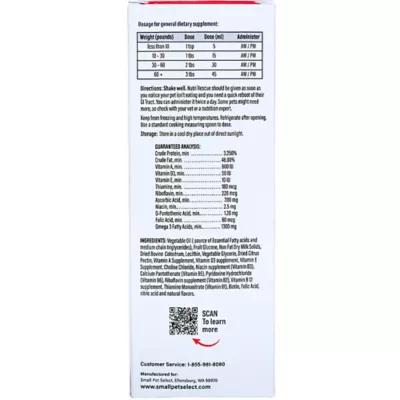 Product Small Pet Select NutriRescue for Small Pets