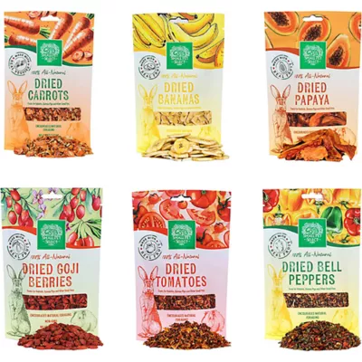 Product Small Pet Select Dried Fruits and Veggies Sampler Small Pet Treat