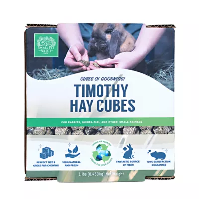 Product Small Pet Select Straight Timothy Hay Cubes