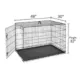 Product Top Paw Single Wire Door Folding Crate