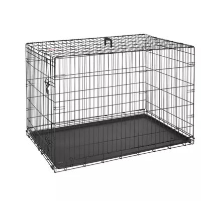 Product Top Paw Single Wire Door Folding Crate