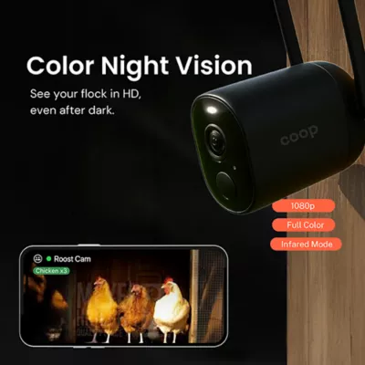 Product The Smart Coop Kit Door + 2 CoopCam