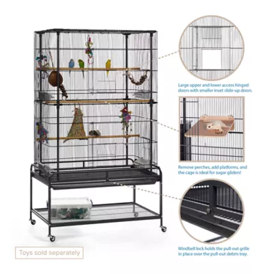 Product Prevue Pet Products Playtop Flight Cage