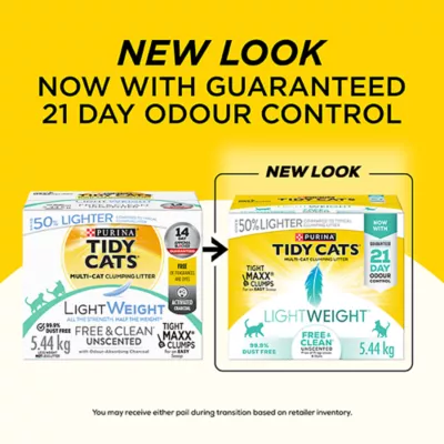 Product Tidy Cats LightWeight Multi-Cat All Life Stages Cat Litter - Free & Clean Unscented